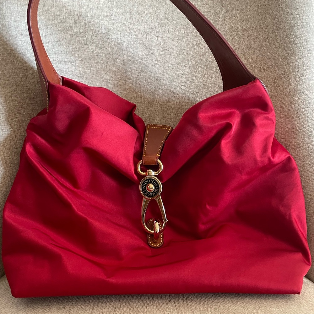 Dooney & Bourke Vibrant Red Hobo Bag